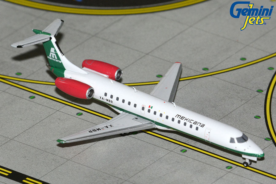 GeminiJets 1:400 Mexicana Embraer ERJ-145 XA-MBR GJMXA2267