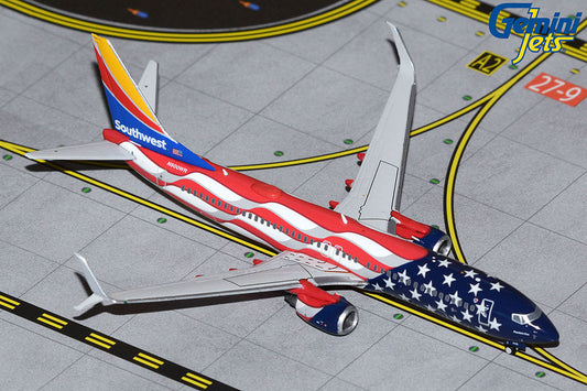 Gemini Jets 1:400 Southwest Airlines Boeing 737-800 N500WR "Freedom One" GJSWA2039