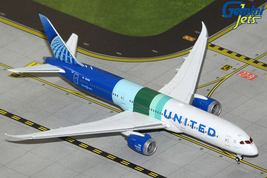 Gemini Jets 1:400 United Airlines Boeing 787-9 "The Future is SAF" N24988 GJUAL2333