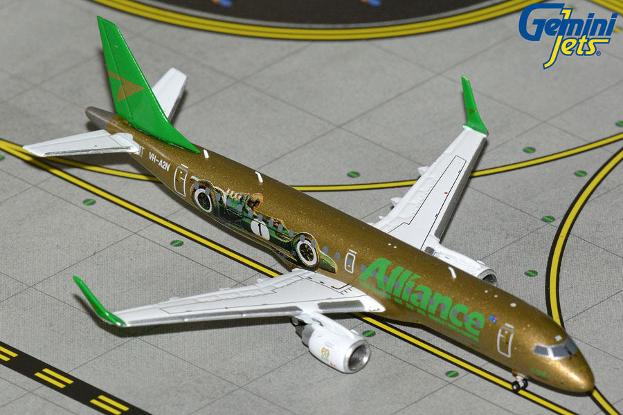 GeminiJets 1:400 Alliance Airlines Embraer ERJ-190 VH-A2N "Jack Brabham's F1 Race Car" GJUTY2405