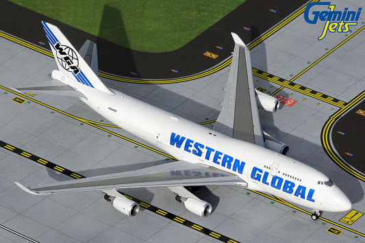 Gemini Jets 1:400 Western Global Boeing 747-400BCF N344KD