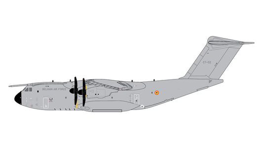 Pre-Order GeminiJets 1:400 Belgian Air Force Airbus A400M Atlas CT-02 GMBAF156