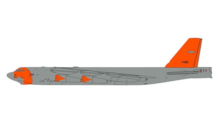 Pre-Order Gemini Jets 1:400 USAF Boeing B-52H Stratofortress "Wolfpack" GMUSA149