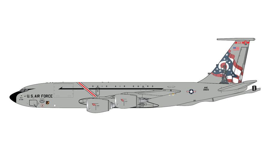 Pre-order GeminiJets 1:400 USAF Ohio ANG Boeing KC-135R Stratotanker 63-8013 GMUSA161