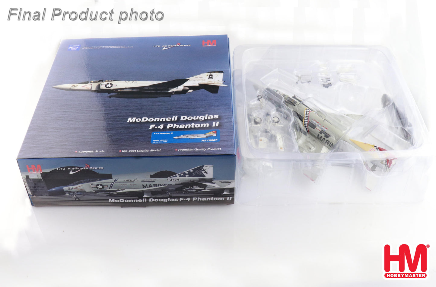 Hobby Master 1:72 F-4J Phantom II 153893, VMFA-31, US Marines 1976 HA19067