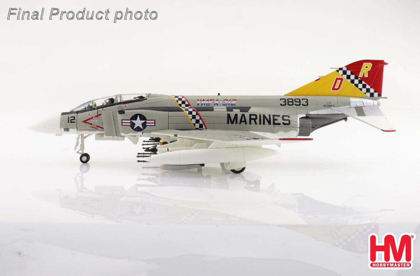Hobby Master 1:72 F-4J Phantom II 153893, VMFA-31, US Marines 1976 HA19067