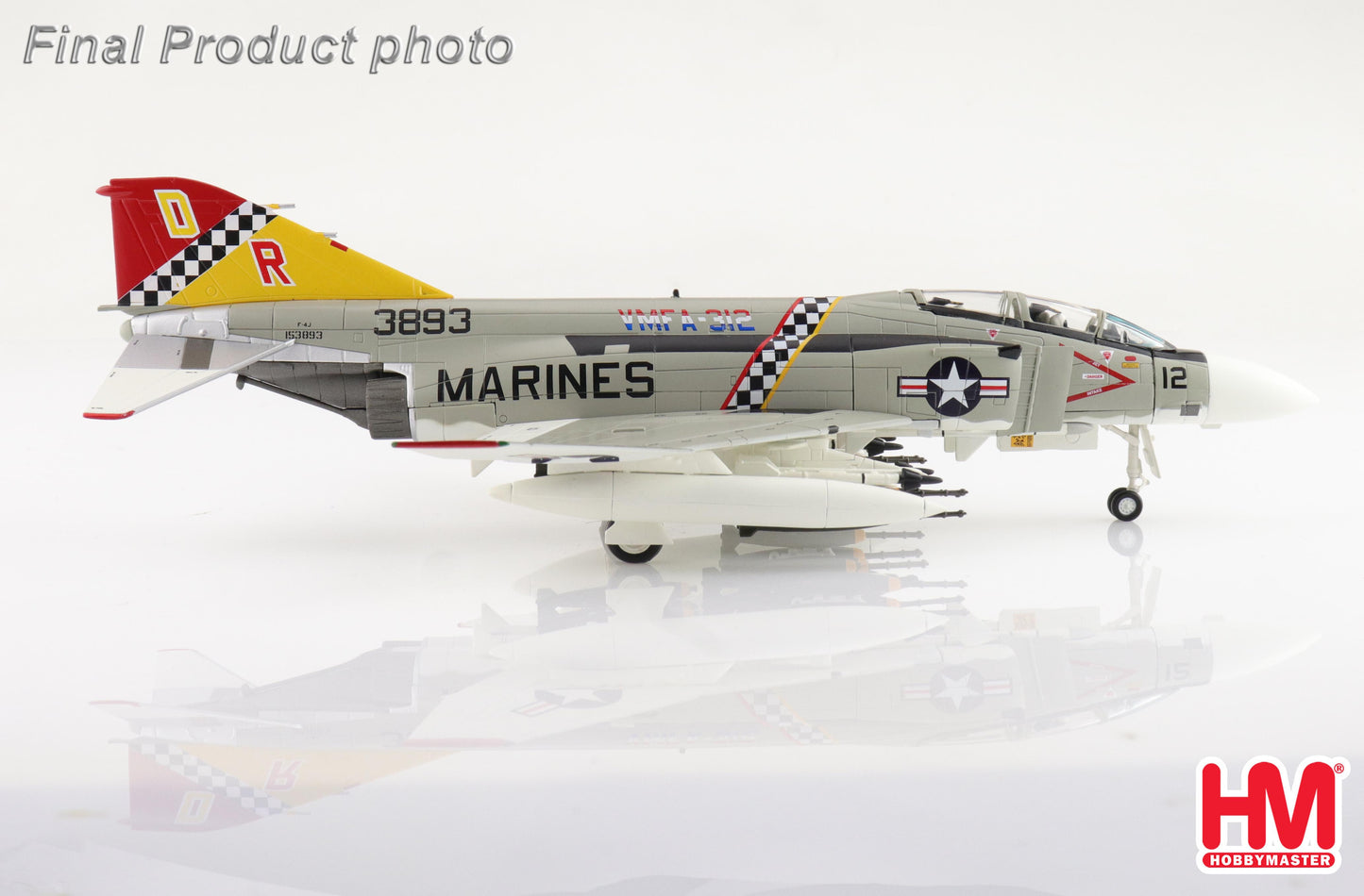 Hobby Master 1:72 F-4J Phantom II 153893, VMFA-31, US Marines 1976 HA19067