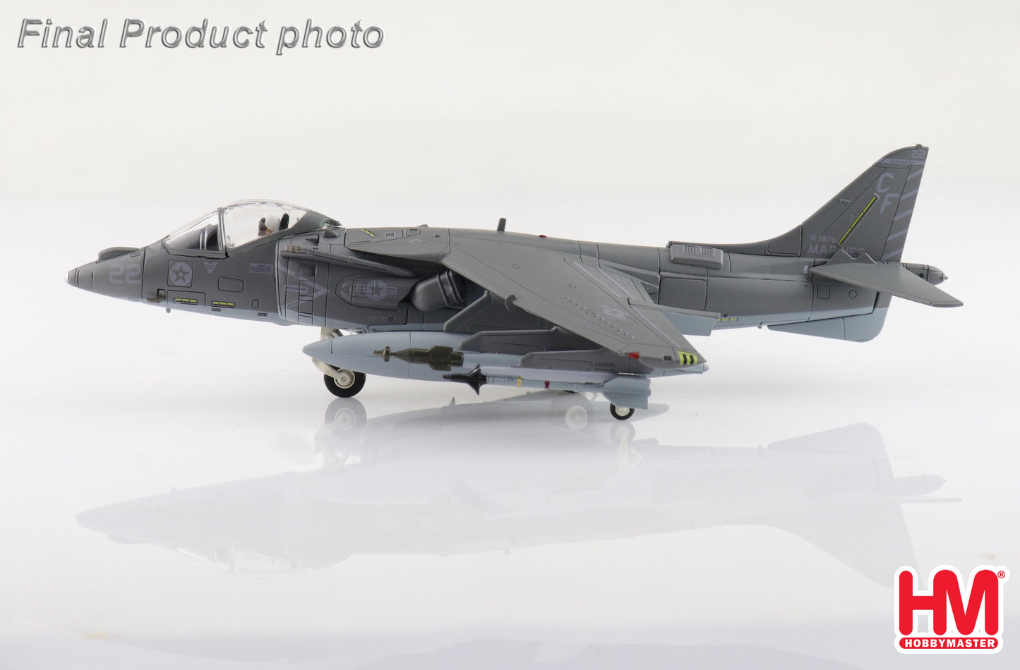 Hobby Master 1:72 AV-8B plus Harrier II 163879, VMA-211, US Marines, 2013 HA2632