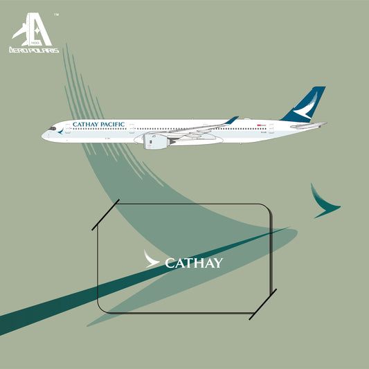 Pre-Order Aero Polaris 1:400 Cathay Pacific Airbus A350-100 B-LXO HA35K0002
