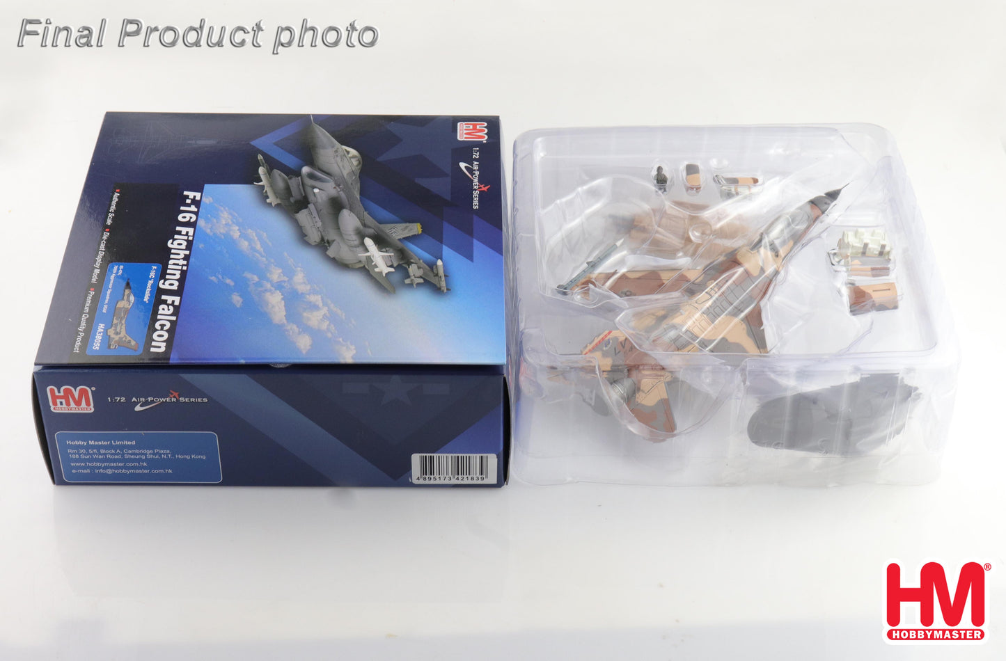 Hobby Master 1:72 F-16C "Rockslide" 85-474, 706th Aggressor Squadron, USAF HA38055