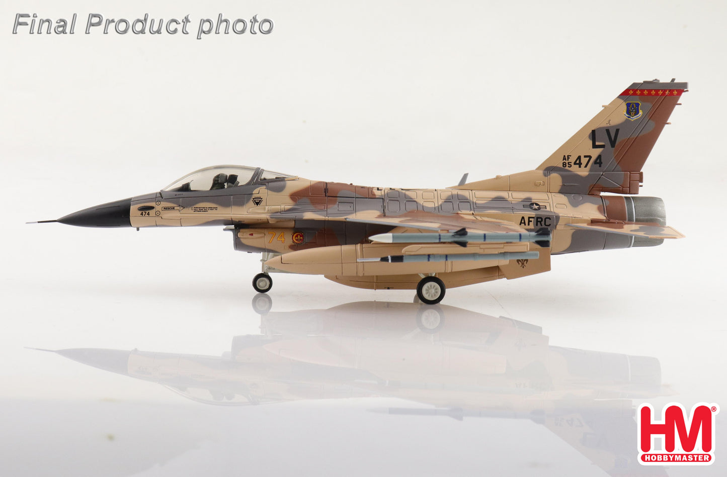 Hobby Master 1:72 F-16C "Rockslide" 85-474, 706th Aggressor Squadron, USAF HA38055