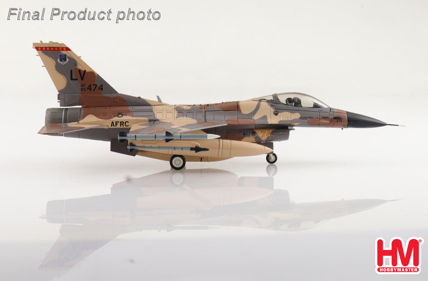 Hobby Master 1:72 F-16C "Rockslide" 85-474, 706th Aggressor Squadron, USAF HA38055