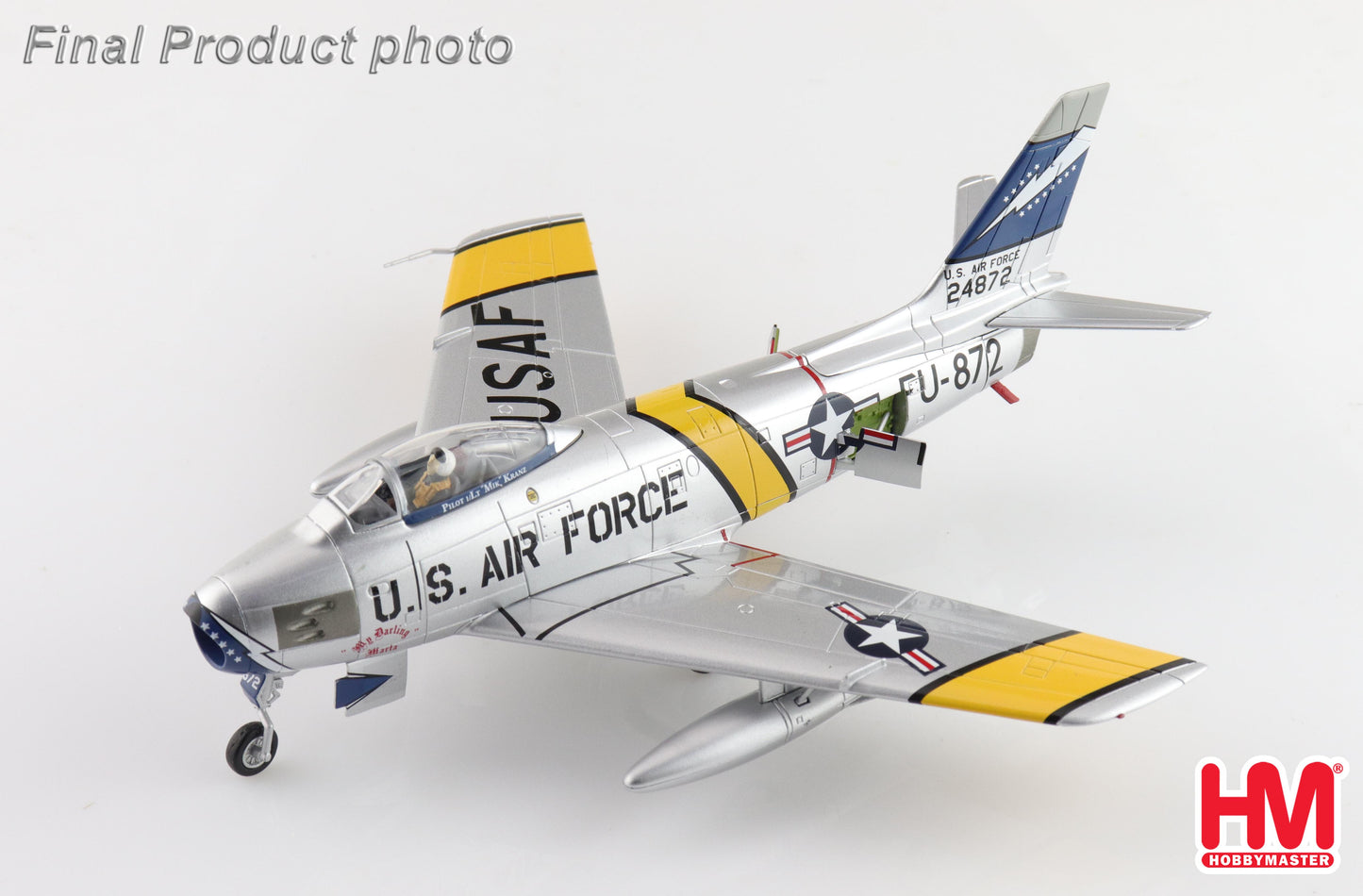 Hobby Master 1:72 F-86F "Gene Kranz" 24872, USAF, EAA Aviation Museum HA4327