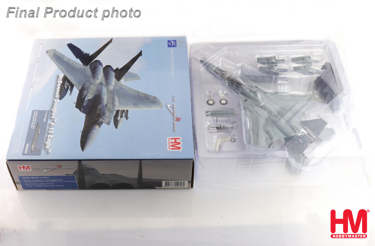 Hobby Master 1:72 F-15A Eagle 76-0111, 318th FIS, USAF (with ASM-135 missile) HA4544