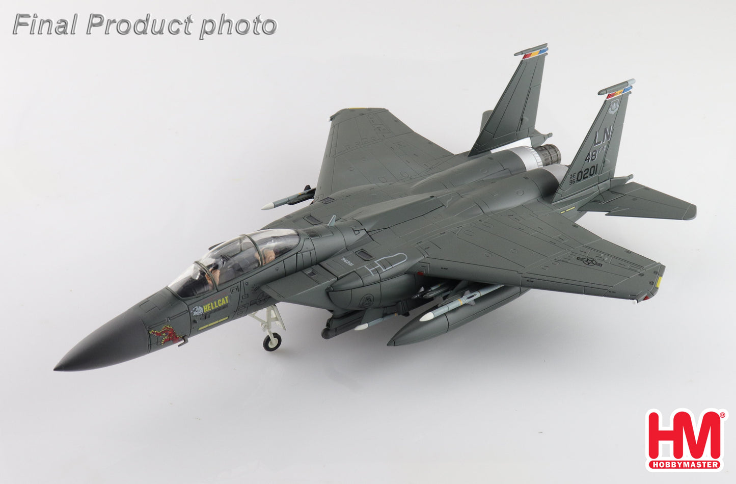 Hobby Master 1:72 F-15E "Hellcat" 96-0201, 494th FS, 48th FW, RAF Lakenheath, 2024 HA4549