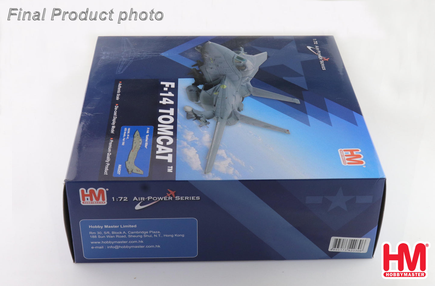 Hobby Master 1:72 F-14A "Sukhoi Killer" 160390, VF-41, USS Nimitz, Feb 1982 HA5257