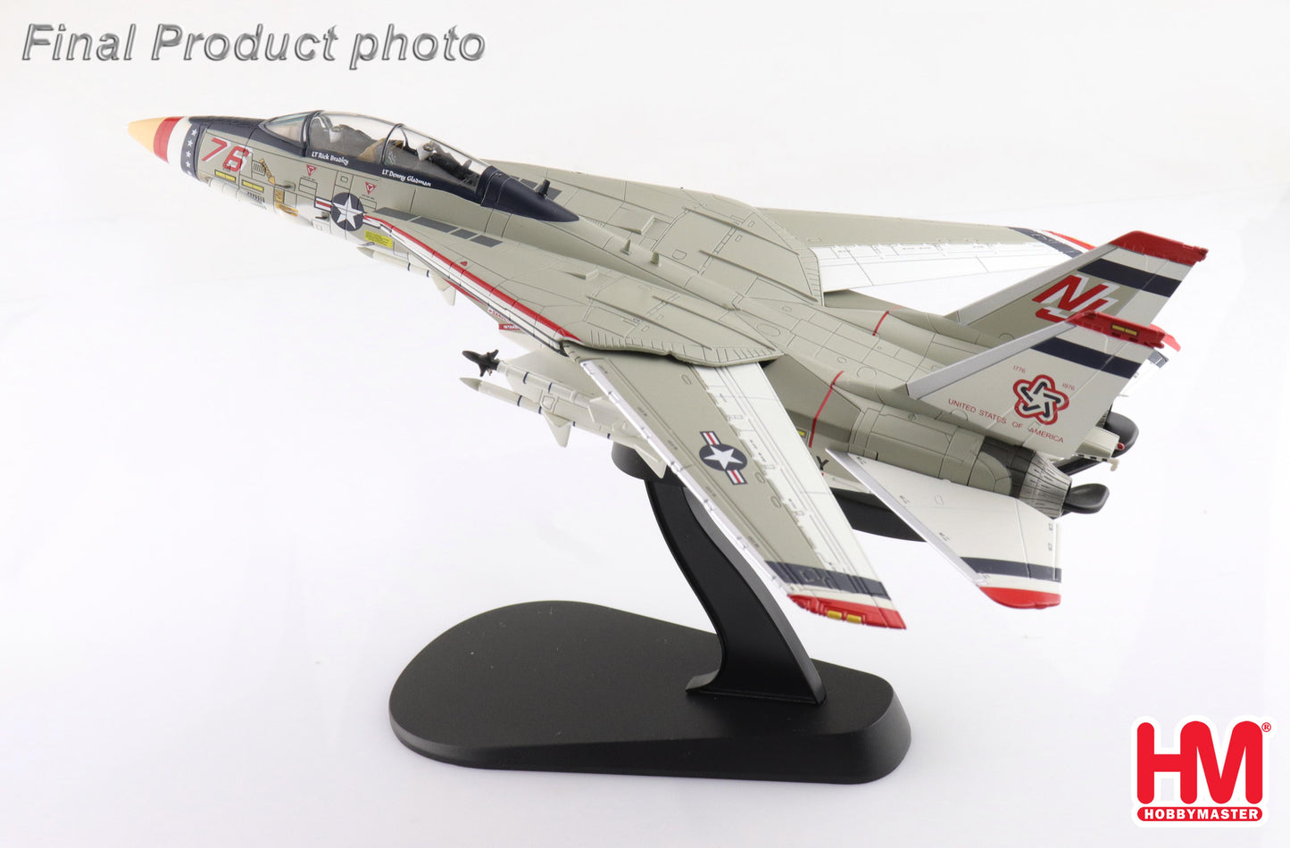 Hobby Master 1:72 F-14A "Bicentennial Scheme" 159616, VF-124, 1976 HA5259