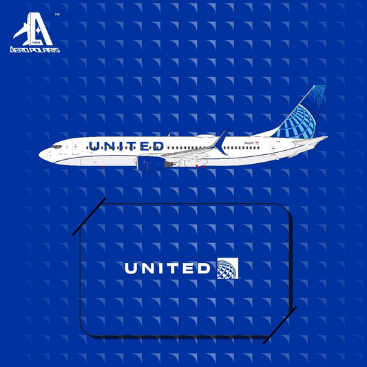 Pre-Order Aero Polaris 1:400 United Airlines Boeing 737-800 N12218 HA7380027