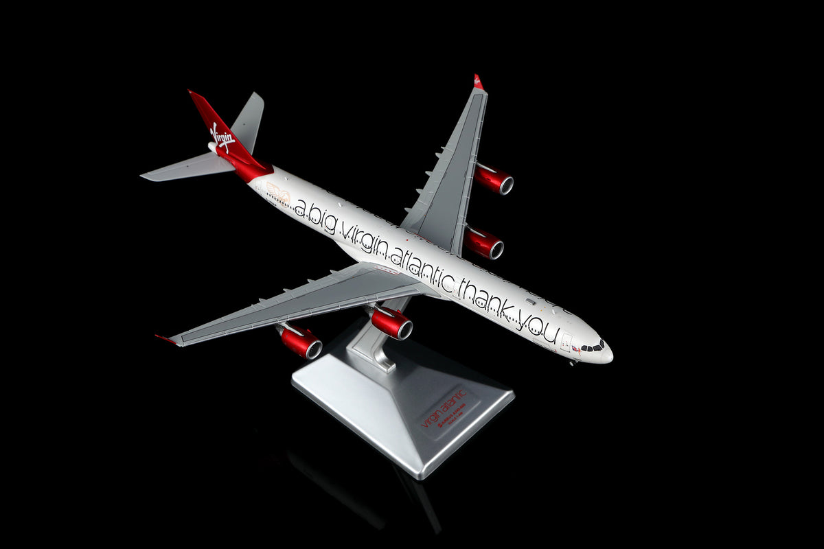 YY Wings 1:400 Virgin Atlantic Airbus A340-600 G-VNAP "Thank You"