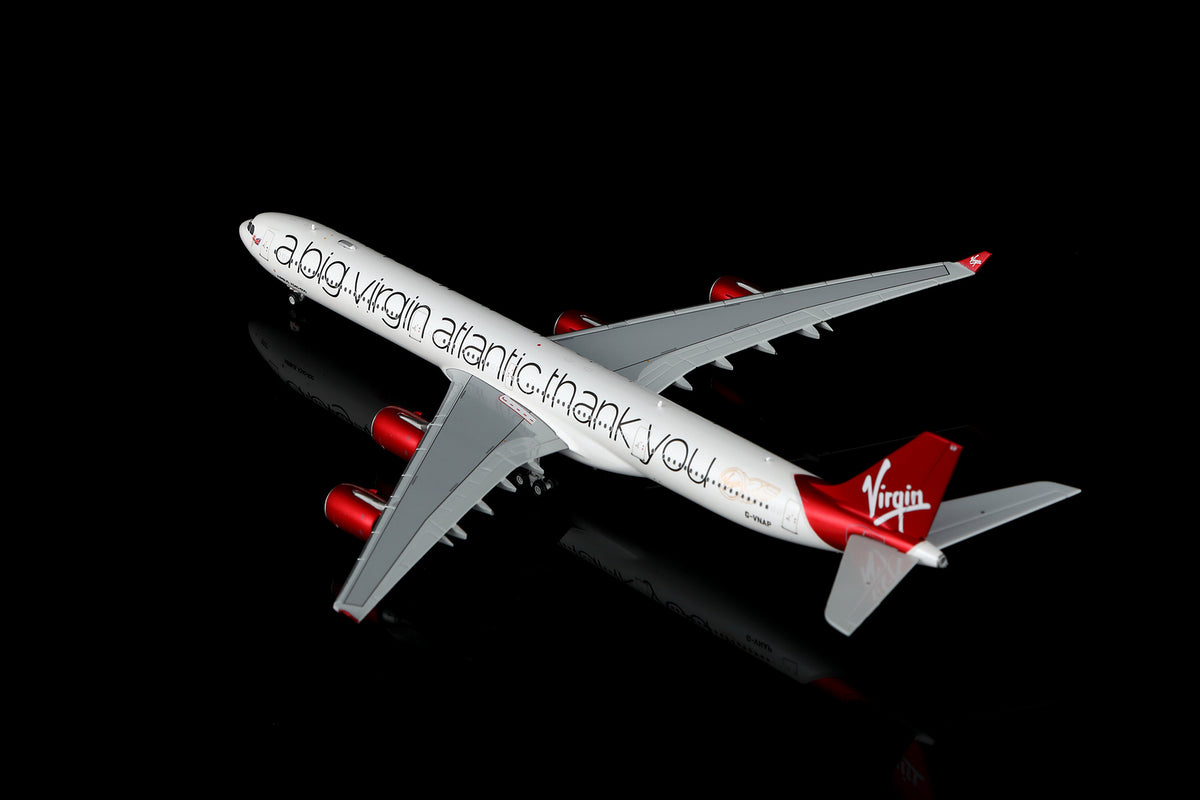 YY Wings 1:400 Virgin Atlantic Airbus A340-600 G-VNAP "Thank You"