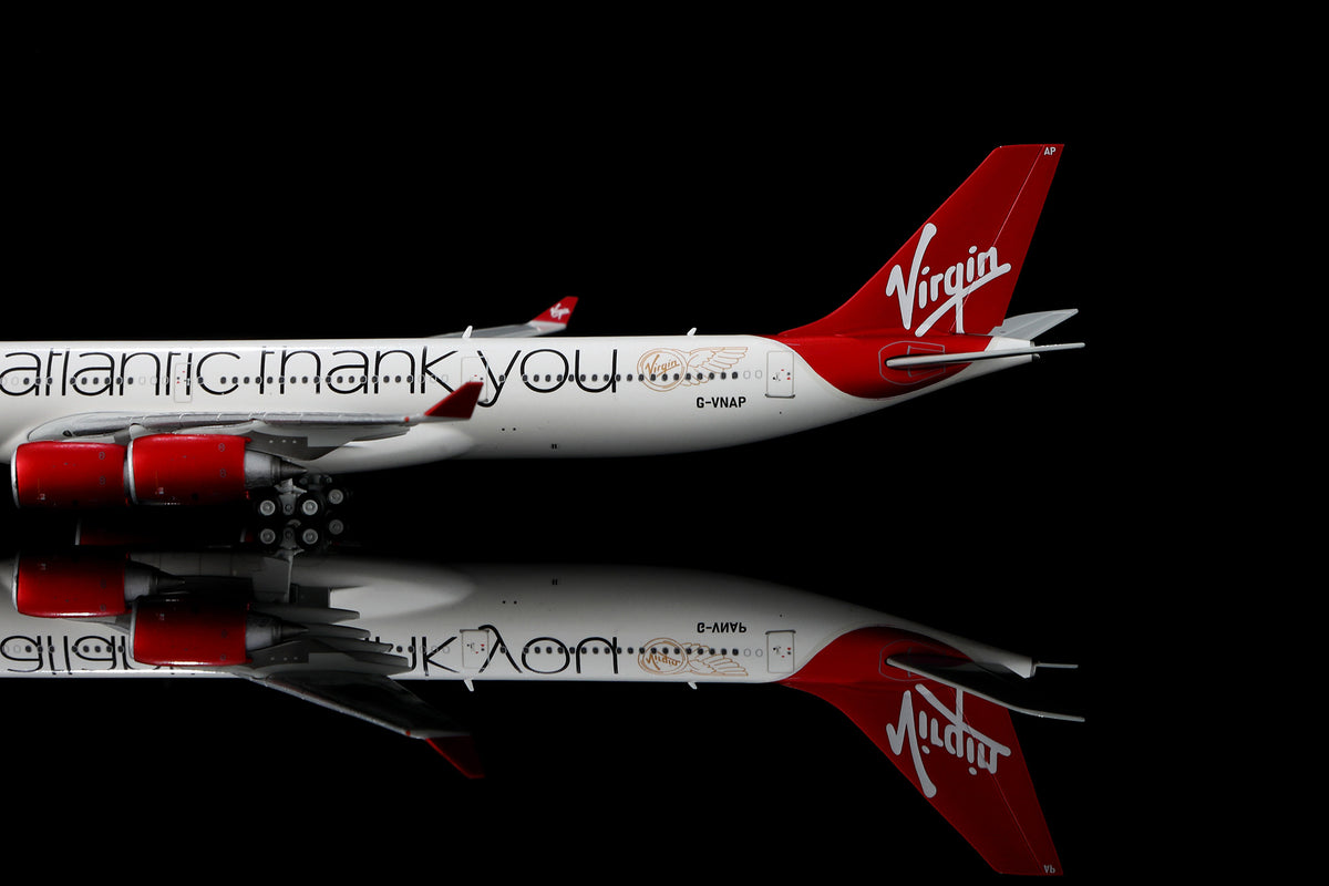 YY Wings 1:400 Virgin Atlantic Airbus A340-600 G-VNAP "Thank You"