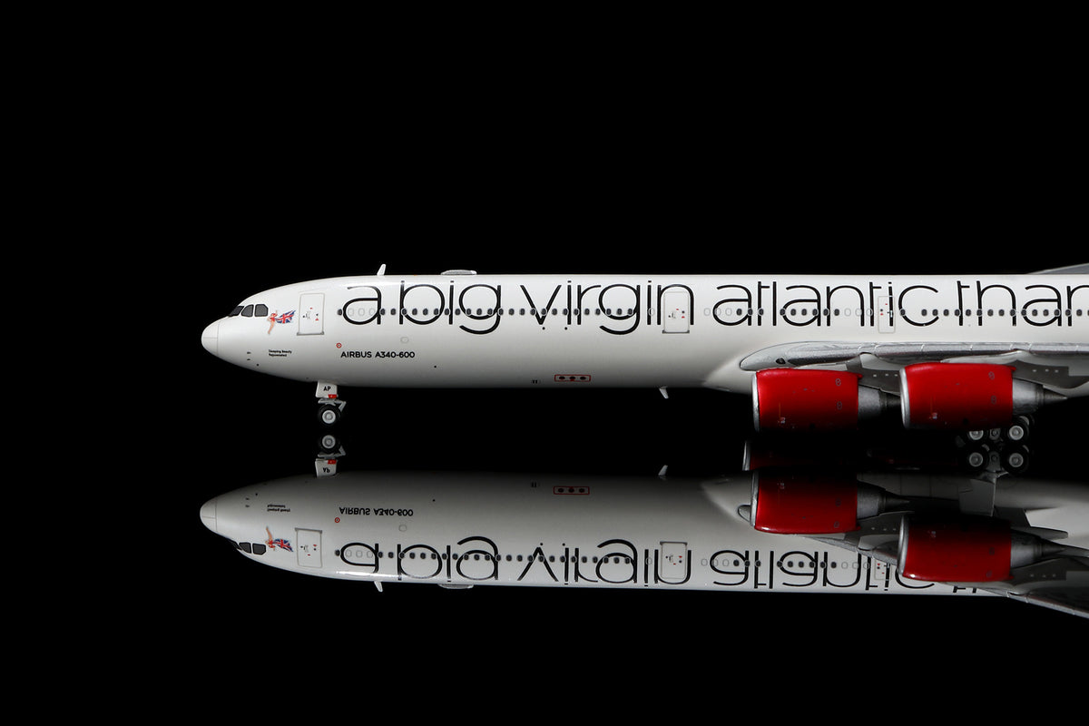 YY Wings 1:400 Virgin Atlantic Airbus A340-600 G-VNAP "Thank You"