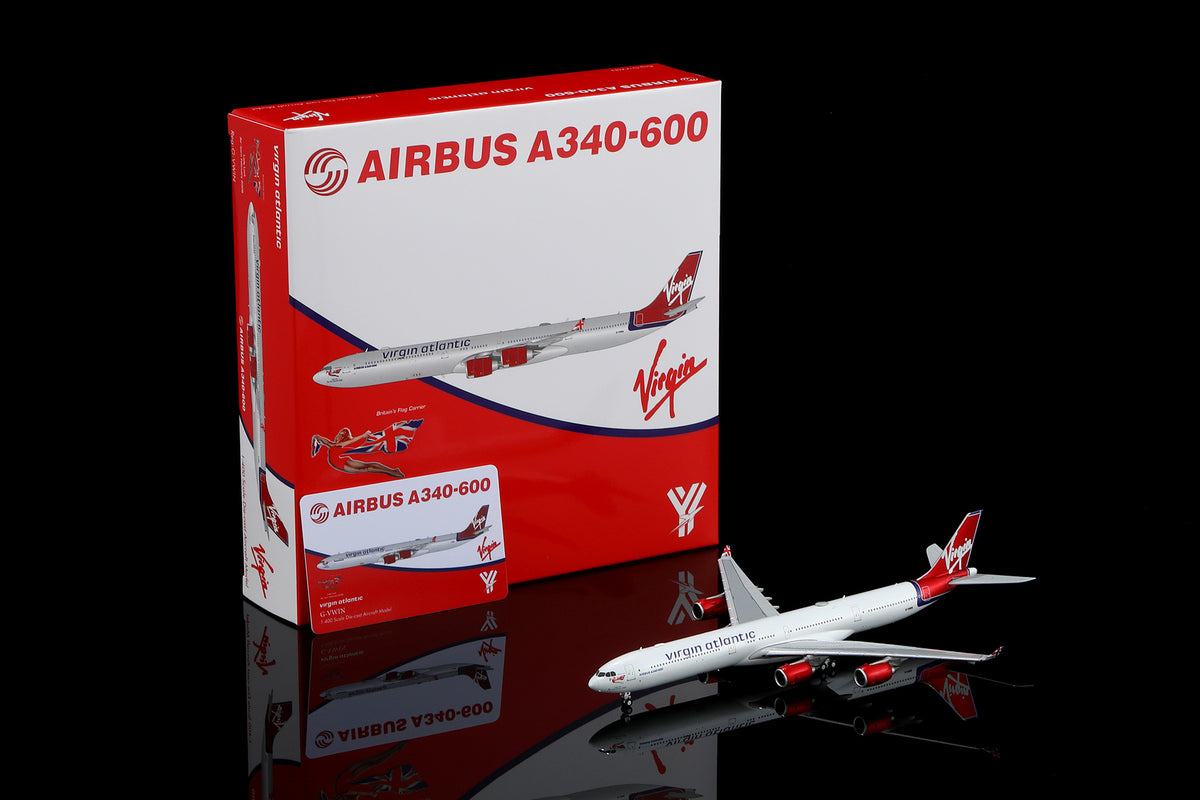 YY Wings 1:400 Virgin Atlantic Airbus A340-600 G-VWIN