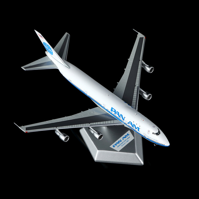 HX Models 1:400 Pan Am Boeing 747-100 N748PA "Clipper Crest of the Wave"