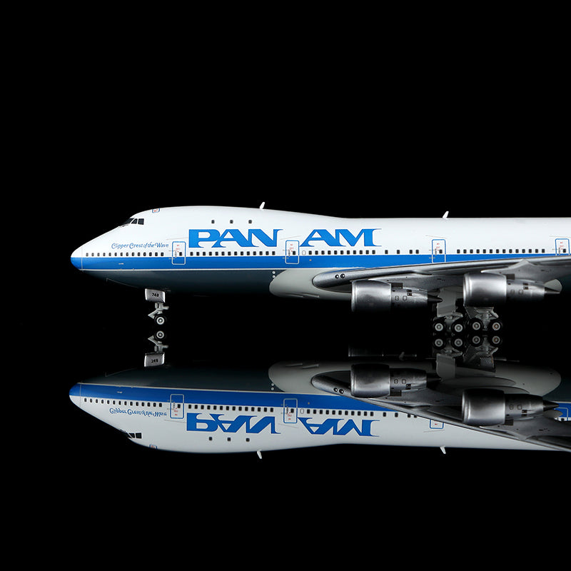 HX Models 1:400 Pan Am Boeing 747-100 N748PA "Clipper Crest of the Wave"