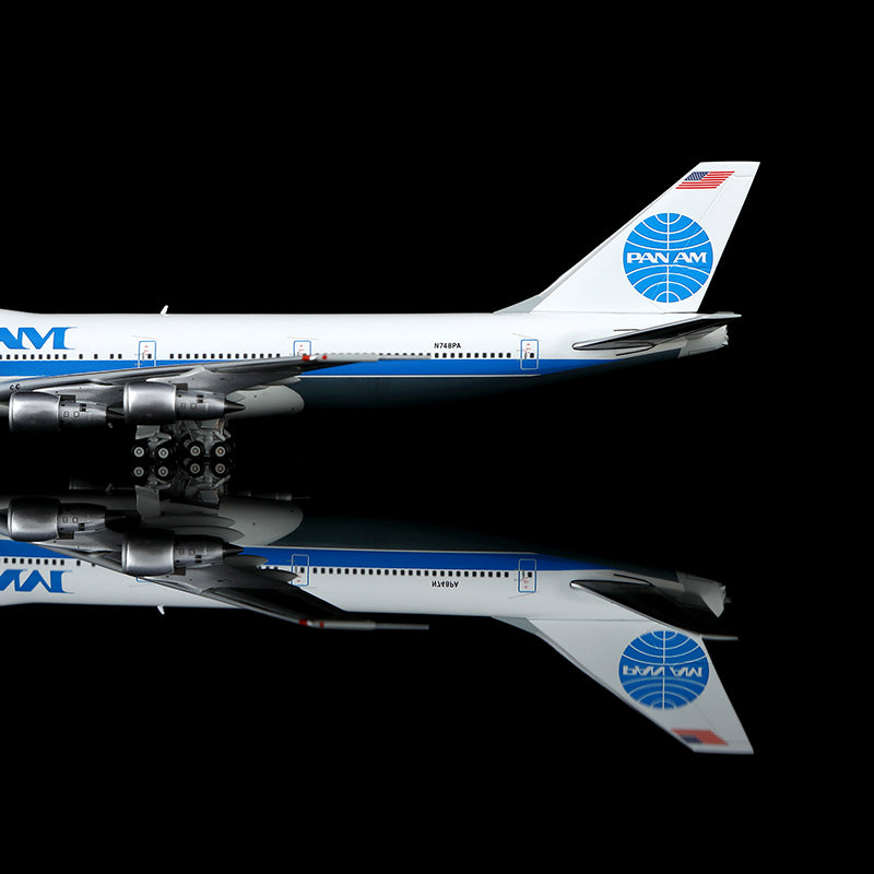 HX Models 1:400 Pan Am Boeing 747-100 N748PA "Clipper Crest of the Wave"