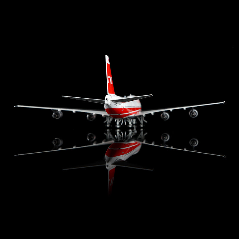 HX Models 1:400 Trans World Airlines (TWA) Boeing 747-100 N53111