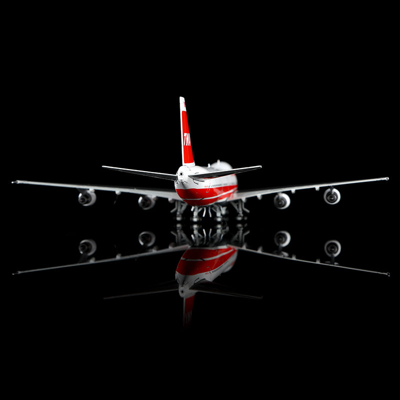 HX Models 1:400 Trans World Airlines (TWA) Boeing 747-100 N93105