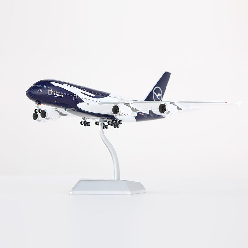 HX Models 1:400 Lufthansa Airbus A380 D-AIMH "100 Years"