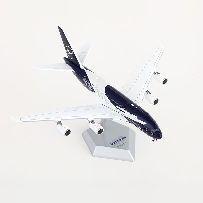 HX Models 1:400 Lufthansa Airbus A380 D-AIMH "100 Years"