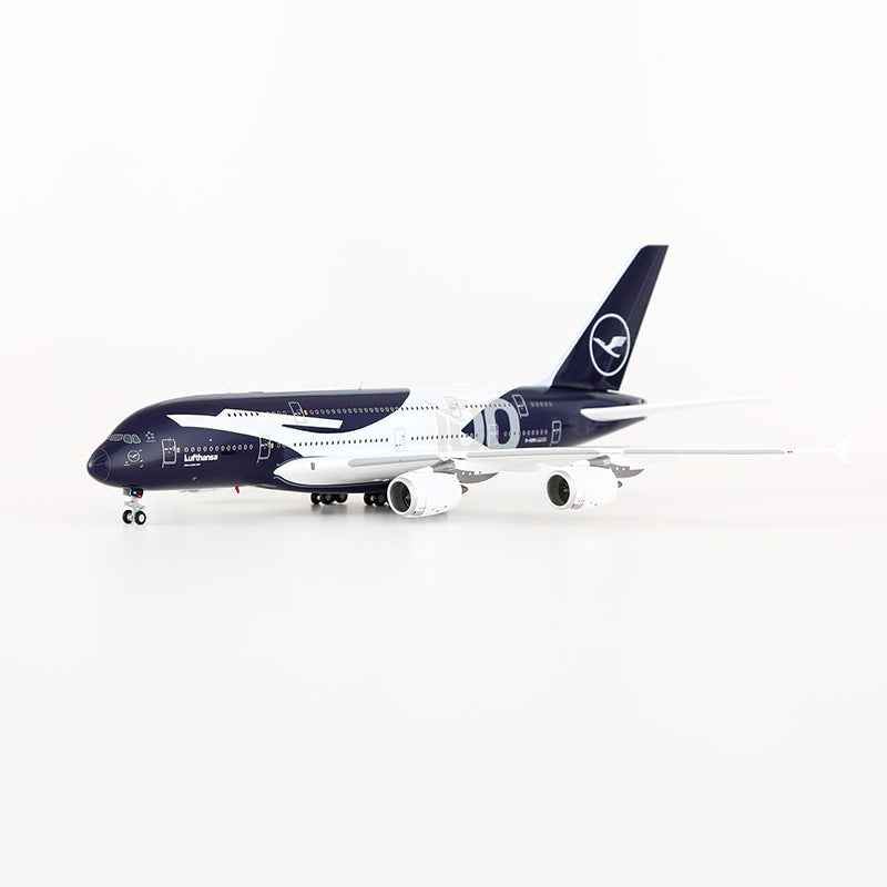 HX Models 1:400 Lufthansa Airbus A380 D-AIMH "100 Years"