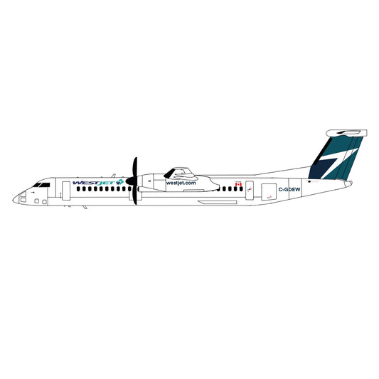 Pre-Order 3D Design Deck 1:400 Westjet Encore Bombarder Q400 C-GDEW 127