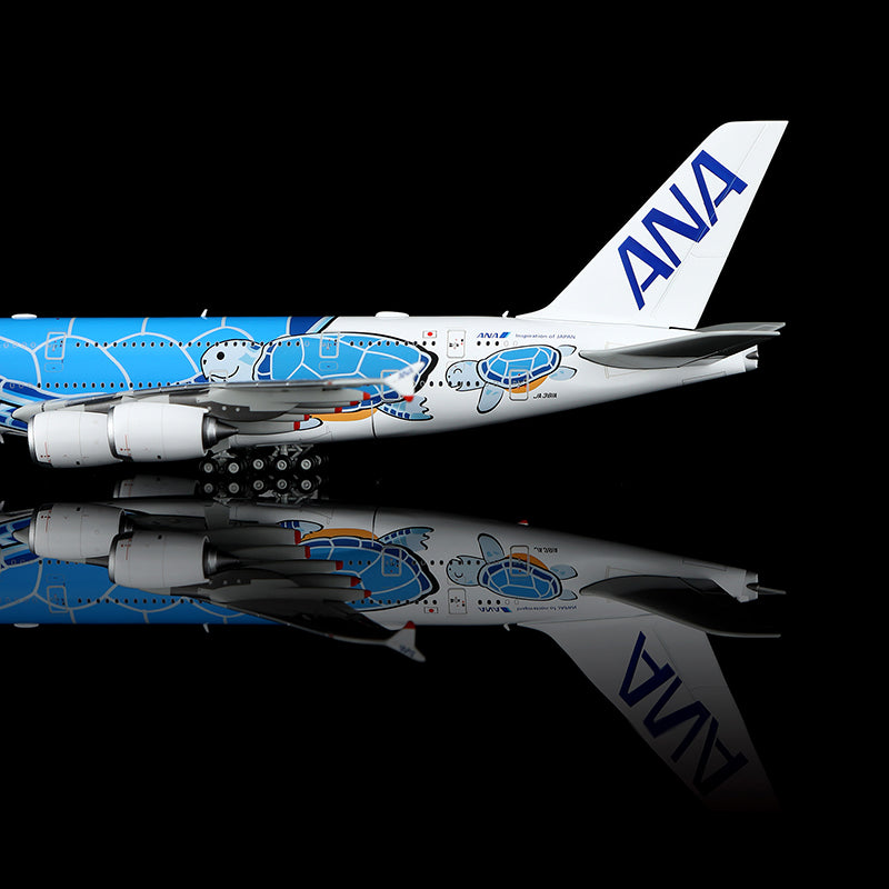HX Models 1:400 All Nippon Airways (ANA) Airbus A380 JA381A "Flying Honu"
