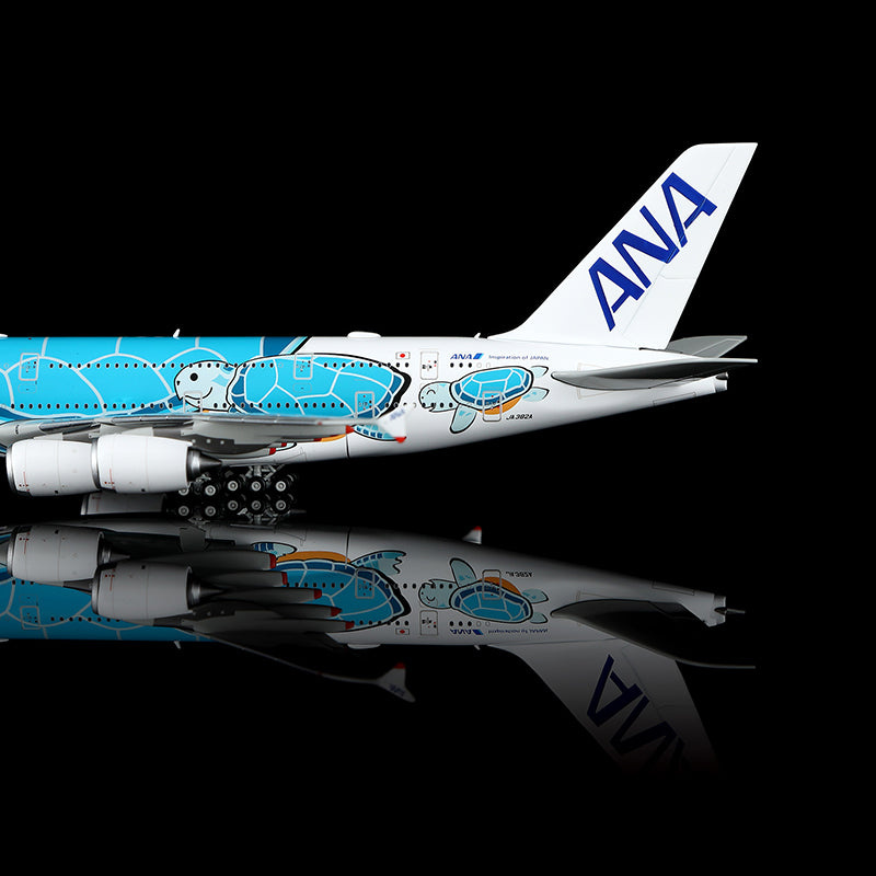 HX Models 1:400 All Nippon Airways (ANA) Airbus A380 JA382A "Flying Honu"