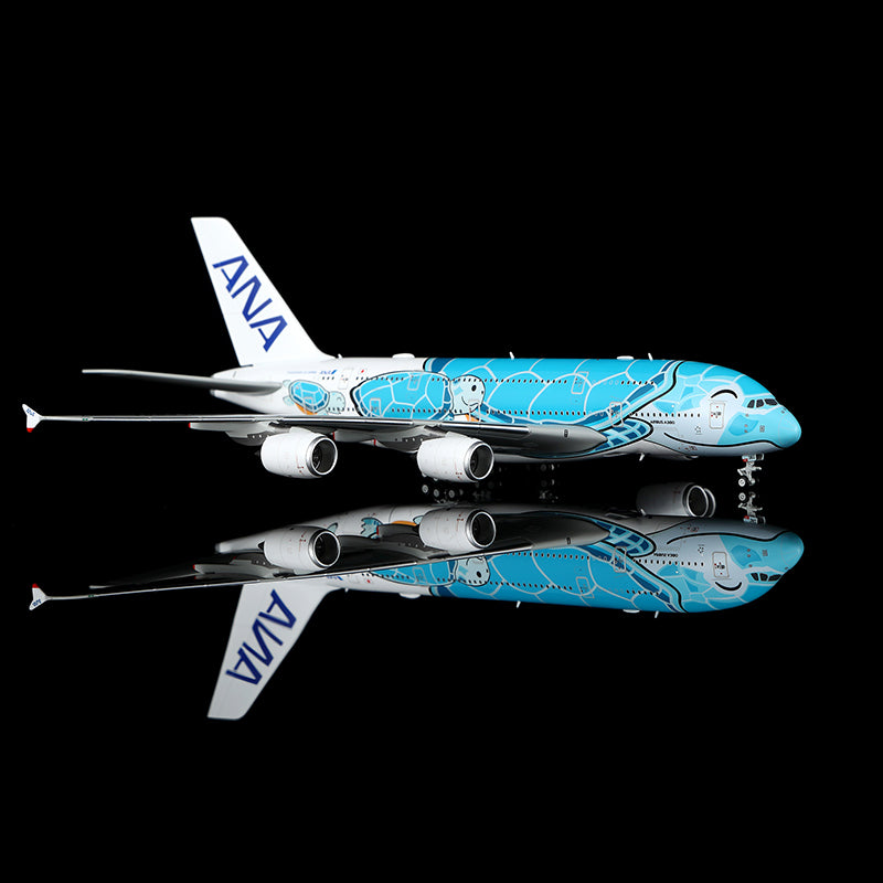 HX Models 1:400 All Nippon Airways (ANA) Airbus A380 JA382A "Flying Honu"