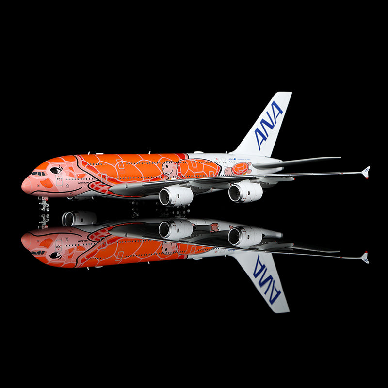 HX Models 1:400 All Nippon Airways (ANA) Airbus A380 JA383A "Flying Honu"