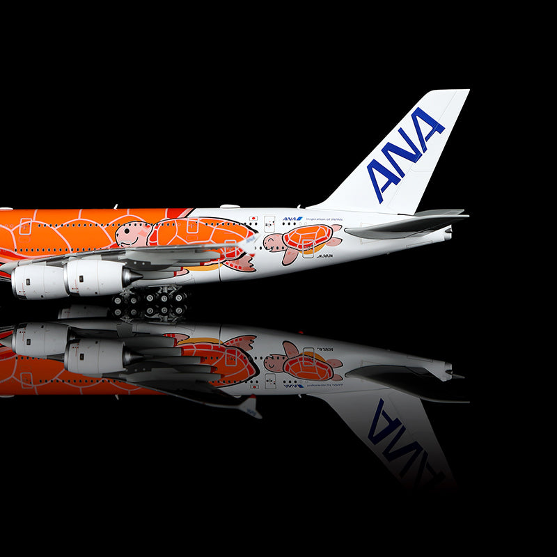HX Models 1:400 All Nippon Airways (ANA) Airbus A380 JA383A "Flying Honu"