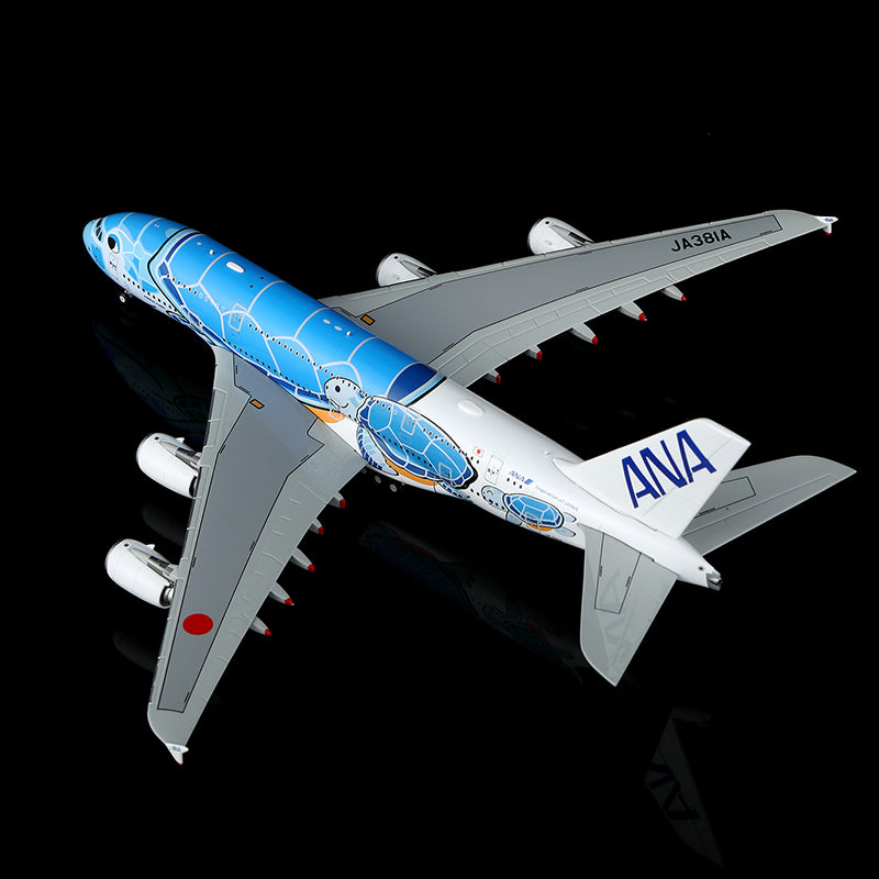 HX Models 1:400 All Nippon Airways (ANA) Airbus A380 JA381A "Flying Honu"