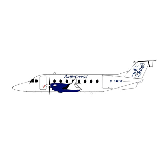 3D Design Deck 1:200 Pacific Coastal Beechcraft 1900D C-FWZK 157