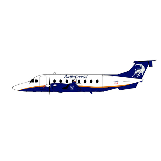 3D Design Deck 1:200 Pacific Coastal Beechcraft 1900D C-FMCN "Surfer" 156