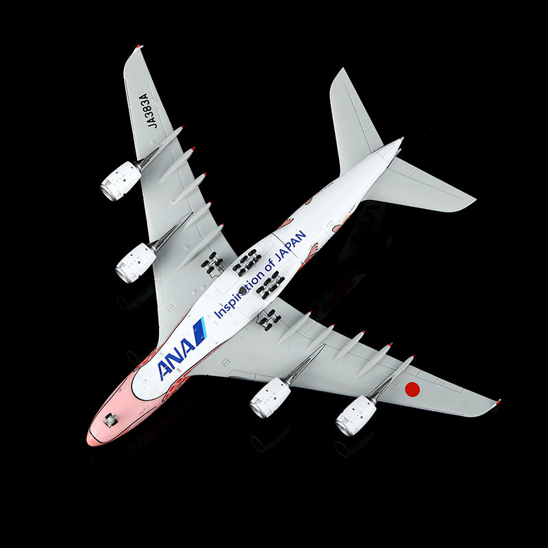 HX Models 1:400 All Nippon Airways (ANA) Airbus A380 JA383A "Flying Honu"