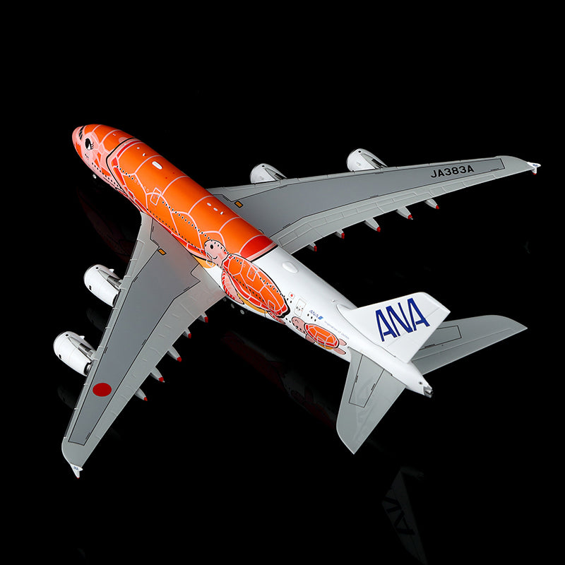 HX Models 1:400 All Nippon Airways (ANA) Airbus A380 JA383A "Flying Honu"