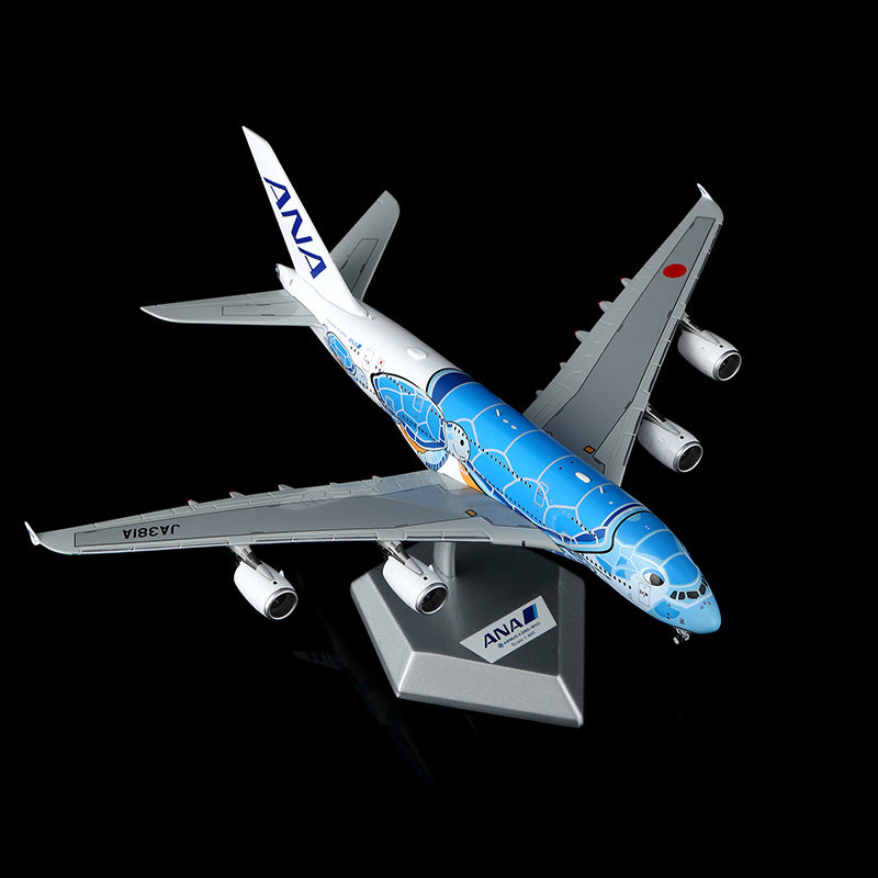 HX Models 1:400 All Nippon Airways (ANA) Airbus A380 JA381A "Flying Honu"
