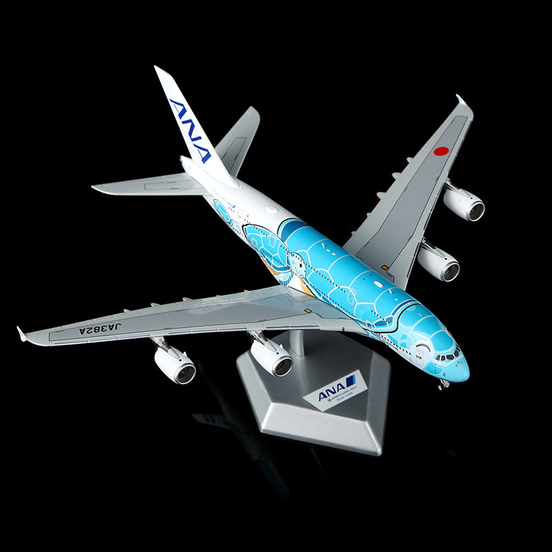 HX Models 1:400 All Nippon Airways (ANA) Airbus A380 JA382A "Flying Honu"