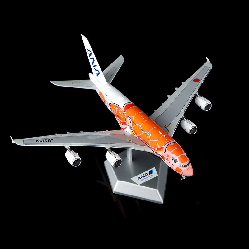 HX Models 1:400 All Nippon Airways (ANA) Airbus A380 JA383A "Flying Honu"