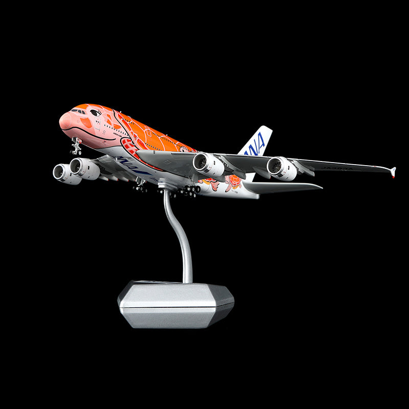HX Models 1:400 All Nippon Airways (ANA) Airbus A380 JA383A "Flying Honu"